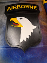 101st Airborne Division Handmade Wall Plaque 18 or 24 inches