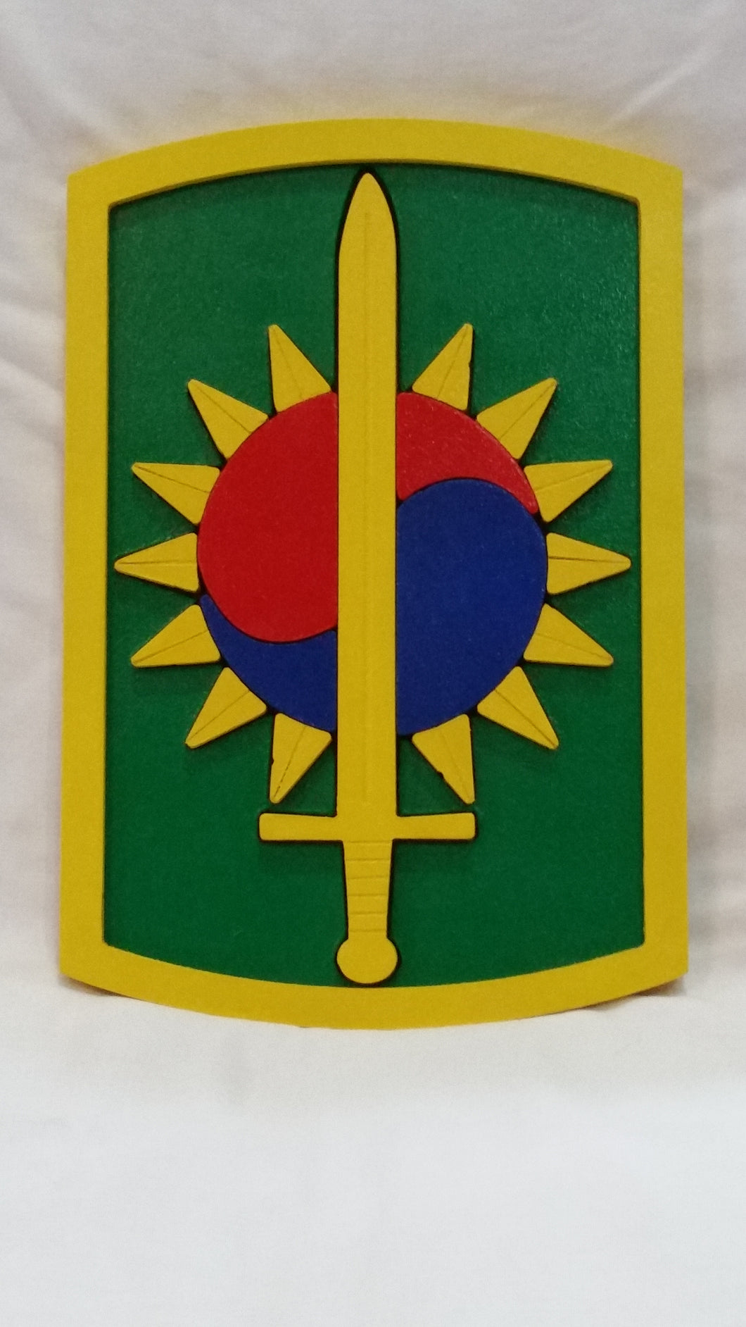 8th Military Police Brigade Handmade Wall Plaque 12, 18 or 24 inches