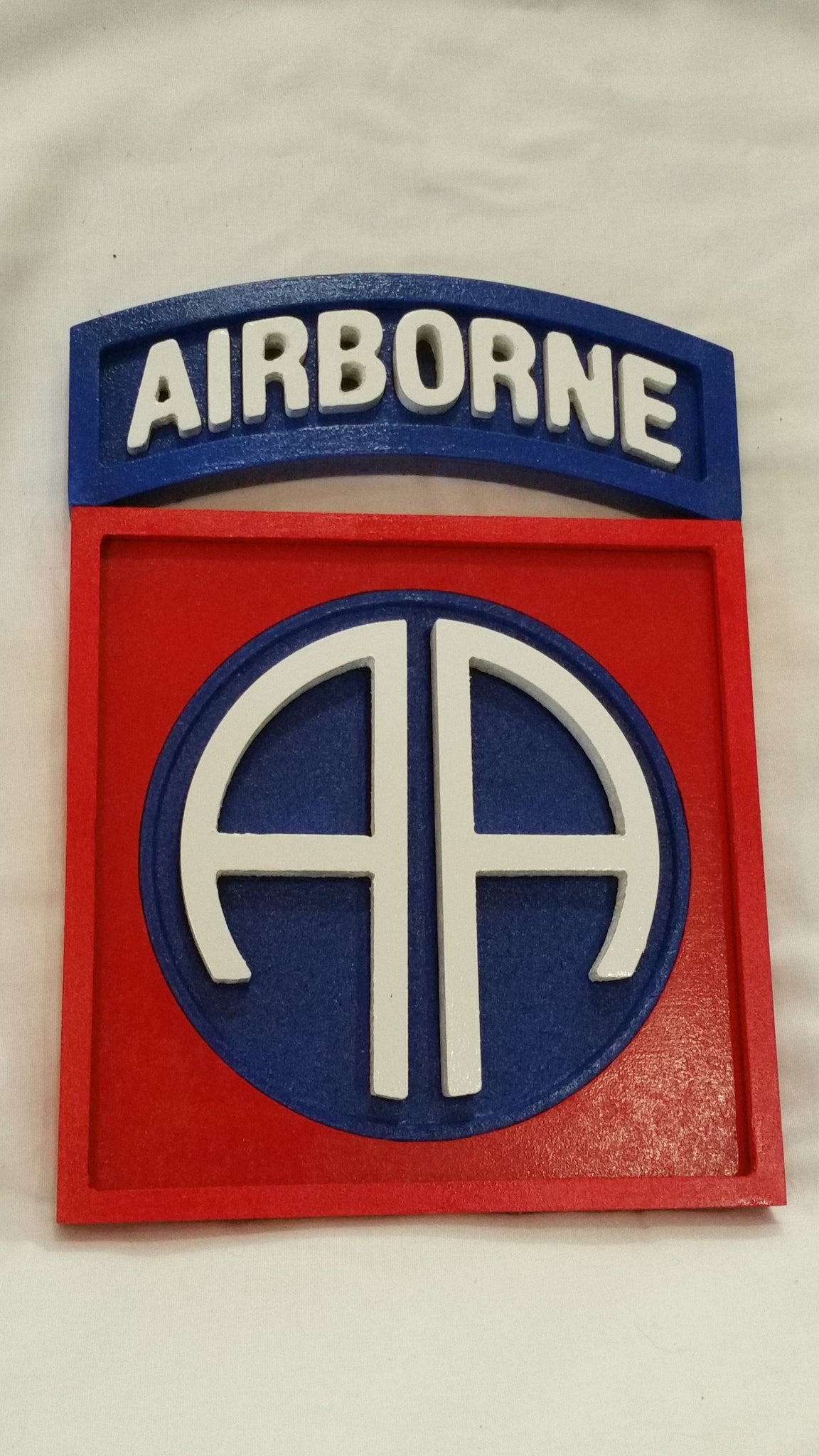 82nd Airborne Division Handmade Wall Plaque – 31B Designs