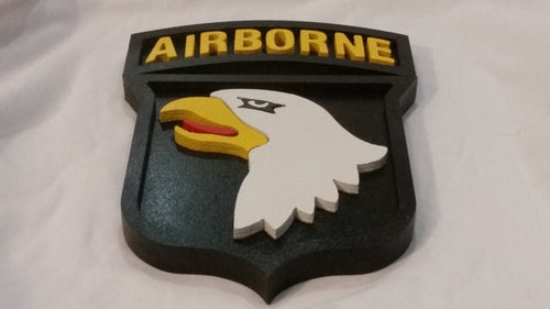 101st Airborne Division Handmade Wall Plaque 12, 18 or 24 inches