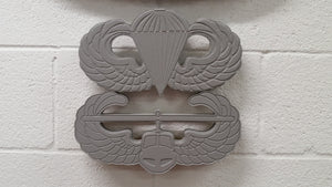 Parachutist Badge Handmade Wall Plaque
