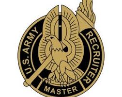 Master Recruiting Badge 18 and 24 Inch Handmade Wall Plaque